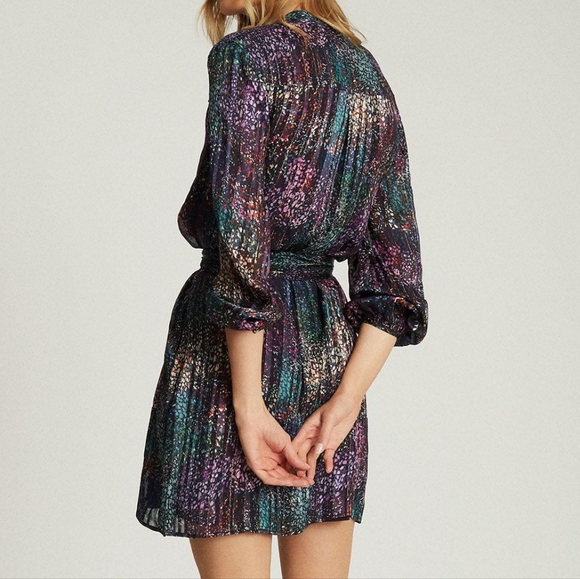 *Restock!* NWT REISS | Isla High Neck Mini Dress *Hard to Find!* - Picture 3 of 6